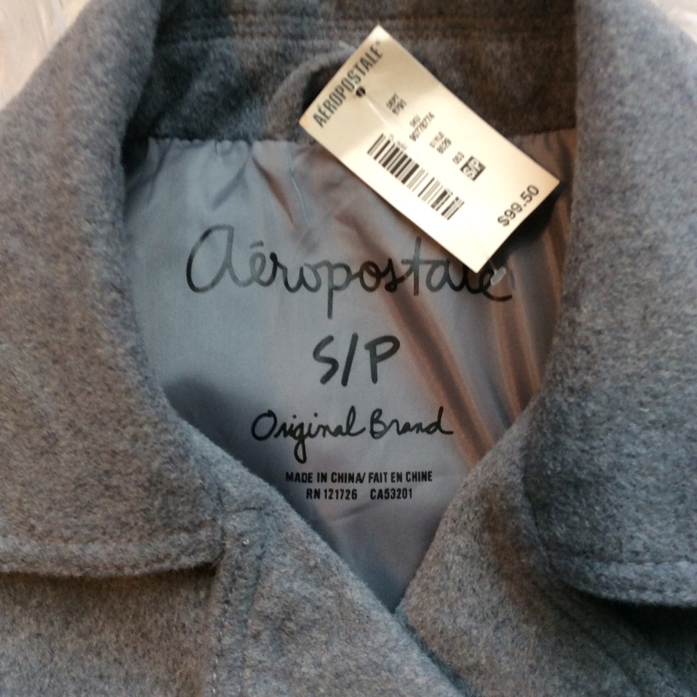NWT Aeropostale Wool Jacket - Picture 6 of 8